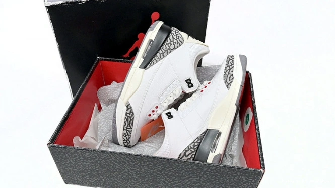 Cheap Husky Reimagined Cement White DN3707-100 Retro Jordan 3 0819